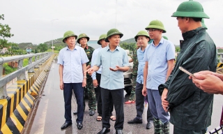 Phó Chủ tịch Thường trực UBND tỉnh Mai Sơn: Bảo đảm an toàn cho Nhân dân là nhiệm vụ hàng đầu